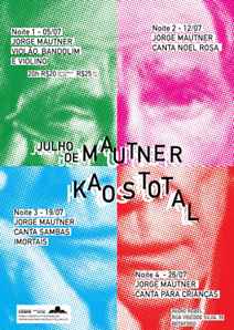 Cartaz: Mariana Mansur.