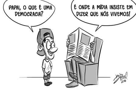 as migalhas da democracia brasileira