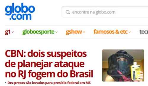 Dois suspeitos fogem