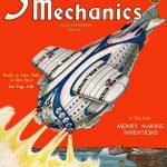 "Berlin to New York in less than One Hour!" written by Hugo Gernsback and illustrated by Frank R. Paul in the November 1931 i