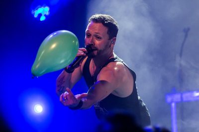 The German pop band SONO at the E-Only Festival 2024 in Leipzig/Germany.