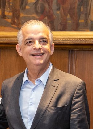Retrato oficial do ex-governador de São Paulo Márcio França.