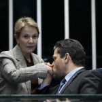 Plenário do Senado Federal durante sessão legislativa.