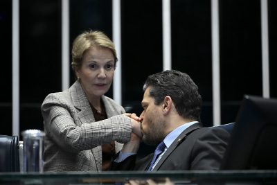 Plenário do Senado Federal durante sessão legislativa.