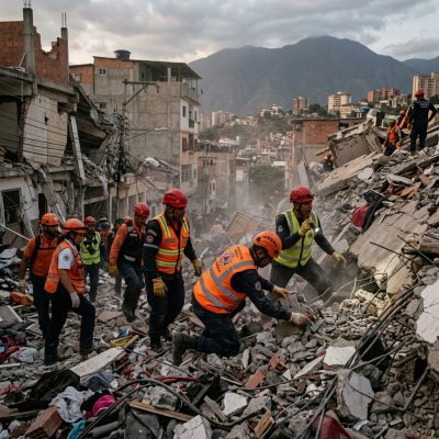 Tragédia humanitária após terremoto na Venezuela em junho de 2026