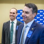 Eduardo Bolsonaro e Flavio Bolsonaro