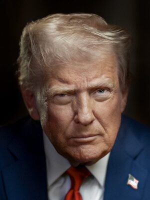 Retrato oficial do presidente Donald Trump