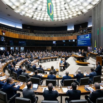Plenário do Senado em debate sobre a escala 6x1