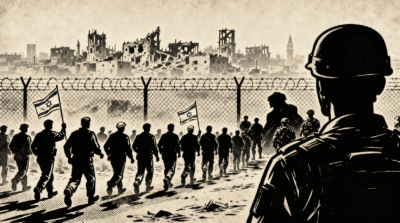 Colonos israelenses marcham para recolonizar Gaza com apoio do governo