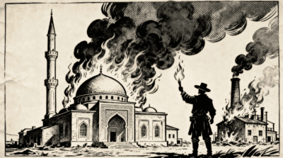 Colonos israelenses incendeiam mesquita e fábrica na Cisjordânia