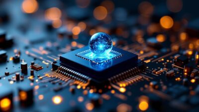 Chip chinês armazena dados com um elétron e abre caminho para IA em celulares