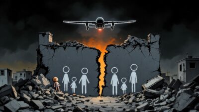 Bombardeio israelense em Gaza mata família inteira enquanto dormia