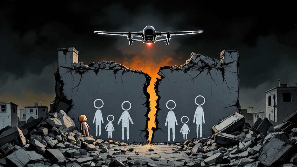 Bombardeio israelense em Gaza mata família inteira enquanto dormia