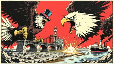 Trump ameaça destruir infraestrutura iraniana após ataques no Estreito de Ormuz