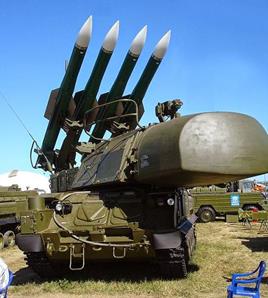 Buk 9K37  do exército da Ucrânia
