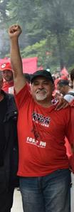 DPF Armando Rodrigues Coelho Neto, contra o impeachment, crítico à Operação Lava Jato e discordando do encaminhamento da campanha salarial que seus colegas fazem