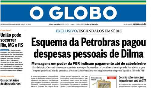 Merval Globo_Esquema Petrobras pagou despesas pessoais