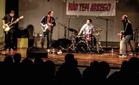 Arto Lindsay e Chinese Cookie Poets. Foto: Renan Barbosa