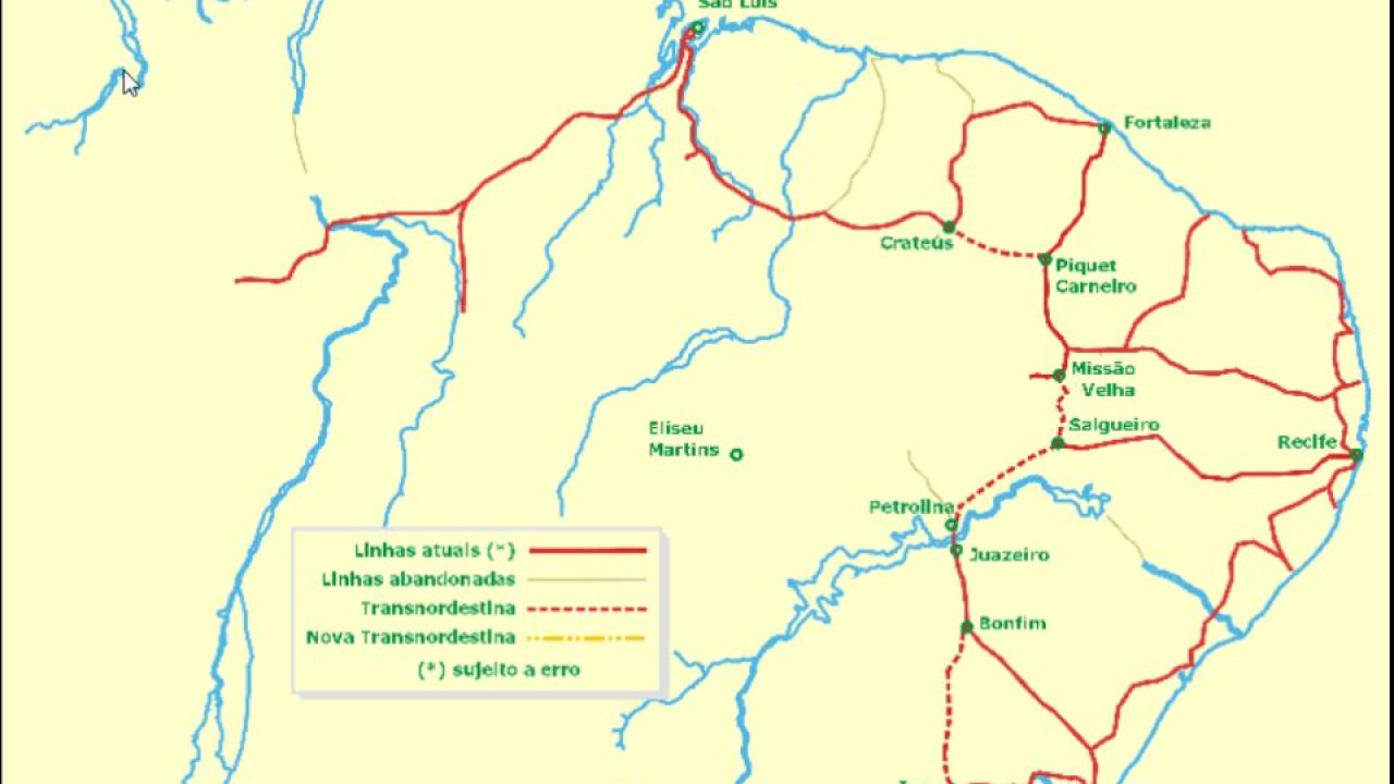 Lula quer cruzar o Nordeste com ferrovias - O Cafezinho