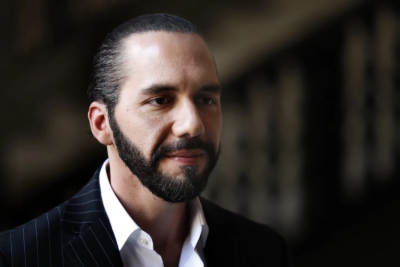 O presidente de El Salvador, Nayib Bukele. Foto: AP/Marco Ugarte