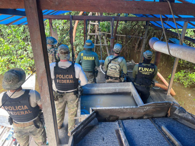 Operação contra garimpo ilegal é deflagrada em áreas de povos indígenas isolados