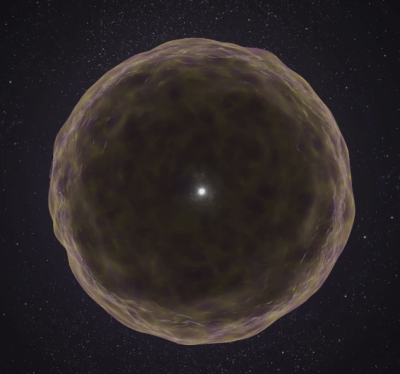 Cientistas registram supernova 2021yfj e revelam como camadas leves e pesadas são ejetadas durante o fim de uma estrela massiva.