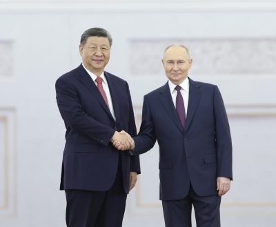 O líder da Rússia quer um acordo para construir um gasoduto para a China.