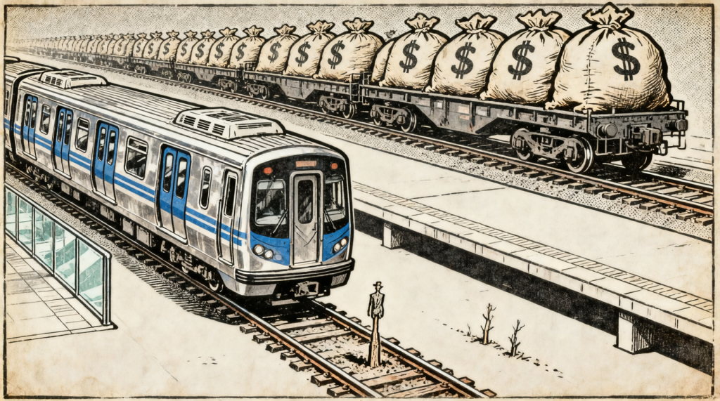 Brasil investe R$ 100 bi em ferrovias de carga enquanto metrôs urbanos acumulam apenas 11% de expansão