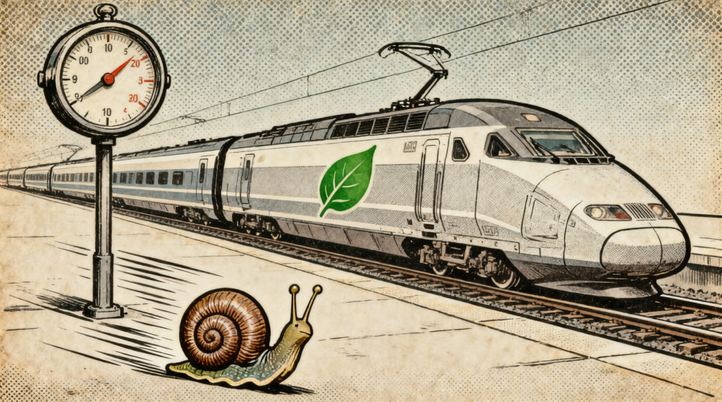 TGV e ICE abandonam a caça aos recordes de velocidade em nome da eficiência energética