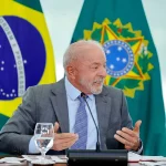 O ministro da Fazenda durante entrevista coletiva no Palácio do Planalto. (Foto: www.metropoles.com)