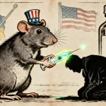 Ilustração editorial sobre Farmacêuticas dos EUA usaram populações como cobaias durante pandemia, denuncia ex-relator da ONU.