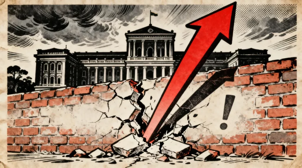 O aviso está na parede para o mercado de títulos – para aqueles que conseguem lê-lo