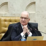 Ministro Fachin durante sessão no Supremo Tribunal Federal. (Foto: cartacapital.com.br)