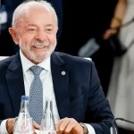 O ex-presidente Lula durante reunião no G7 em Évian-les-Bains, França. (Foto: www.metropoles.com)