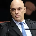 Ministro Alexandre de Moraes durante sessão no STF. (Foto: noticias.uol.com.br)