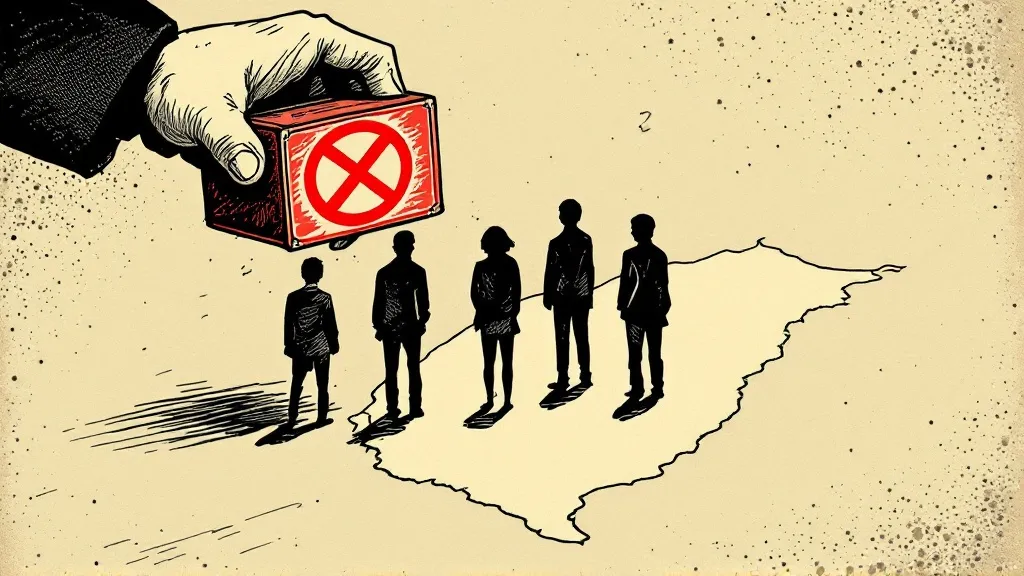 Ilustração editorial sobre China proíbe entrada de quatro parlamentares neozelandeses após visita a Taiwan. (Ilustração: Cafe