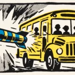 Ilustração editorial sobre Bielorrússia condena duramente ataque ucraniano a ônibus com crianças perto de Bryansk. (Ilustraçã