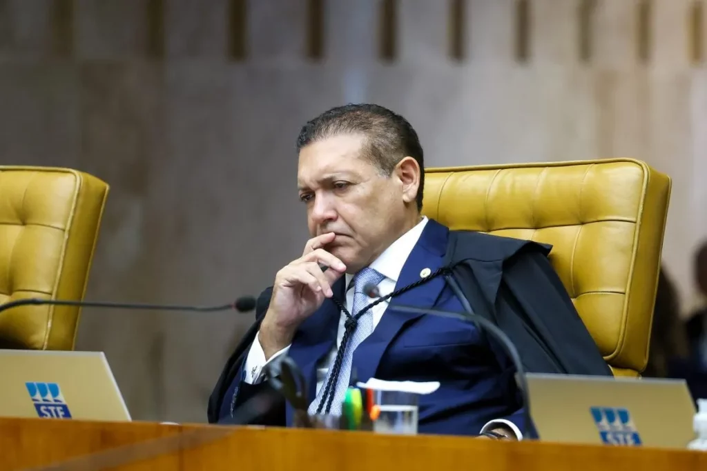 Ministro Kassio Nunes Marques durante sessão no Supremo Tribunal Federal. (Foto: cartacapital.com.br)