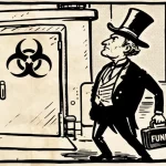 Ilustração editorial sobre Diretora de Inteligência dos EUA confirma biolabs financiados por Washington na Ucrânia. (Ilustraç