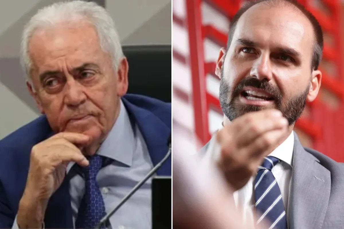 Presidente da CCJ acusa Eduardo Bolsonaro de lesa-pátria por defender Zelle em vez do Pix