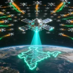 Ilustração editorial sobre Bilionário indiano Mukesh Ambani projeta constelação de 1.600 satélites para rivalizar com Starlin
