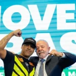 O presidente Lula participa de evento da cooperativa de motoristas de aplicativo Move. (Foto: REVISTAFORUM.COM.BR)